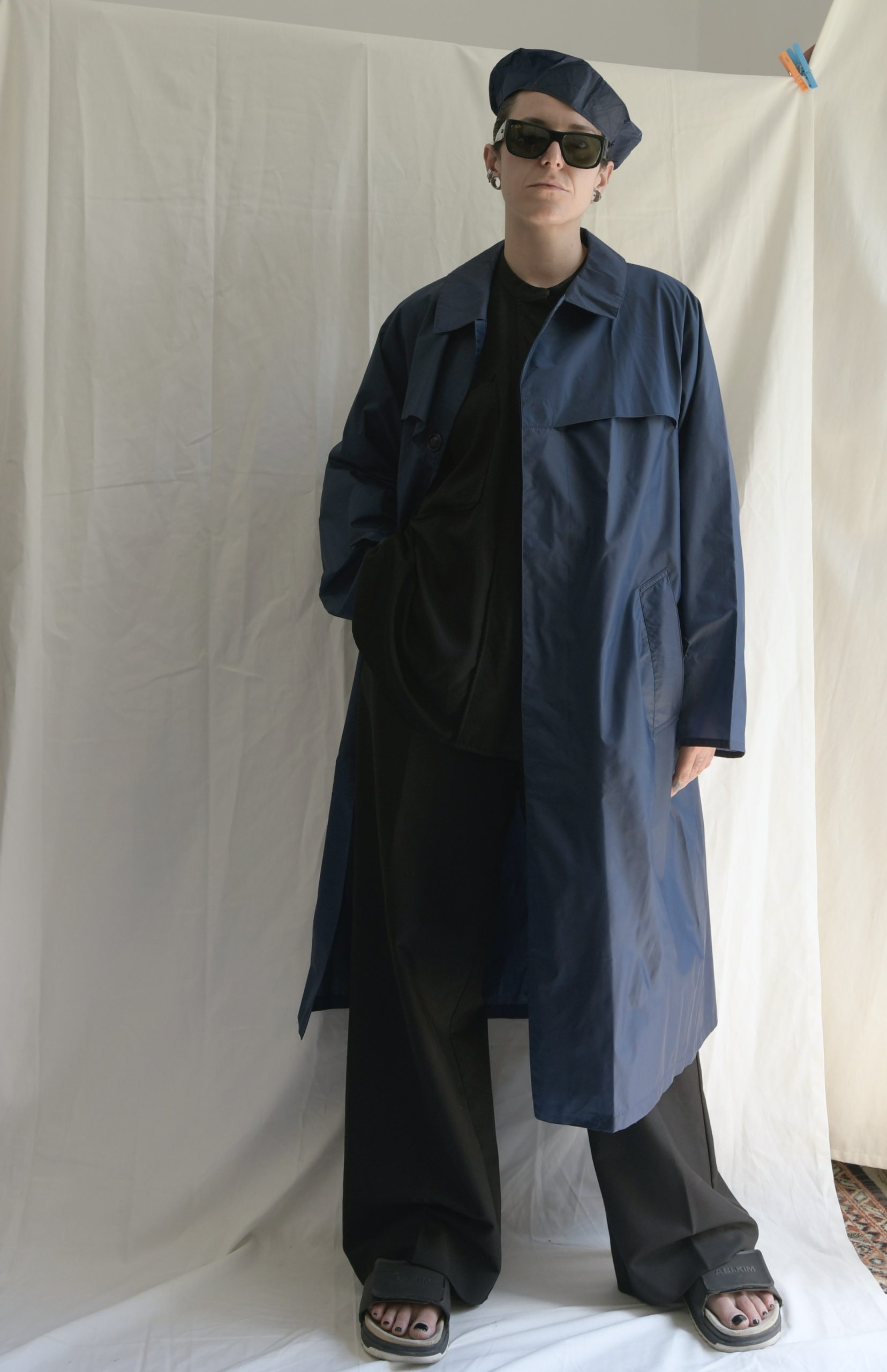 Pull Vintage De Puta Madre Manches Longues Noir Taille L - Occasion Très Bon état - Style Rétro Homme
