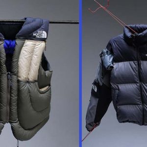 proyecto upcycling The North Face